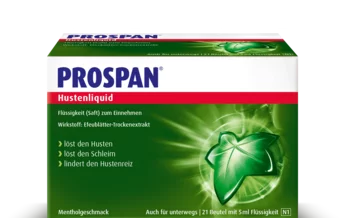 Abbildung einer Packung Prospan Hustenliquid