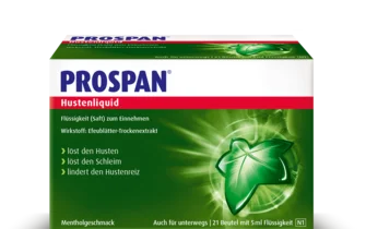Abbildung einer Packung Prospan Hustenliquid