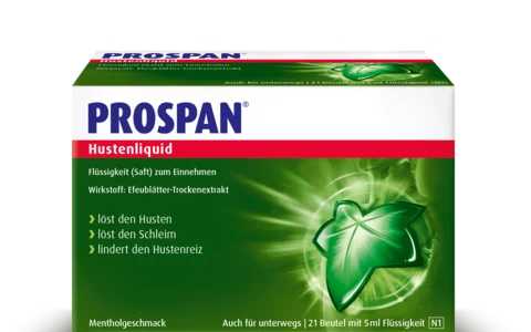 Abbildung einer Packung Prospan Hustenliquid