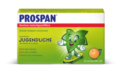 Prospan Lutschpastillen.