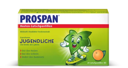 Prospan Lutschpastillen.